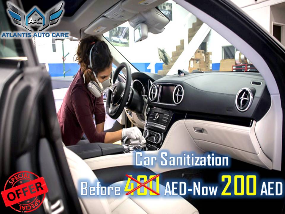 50% off on Car Sanitization @ 200AED
